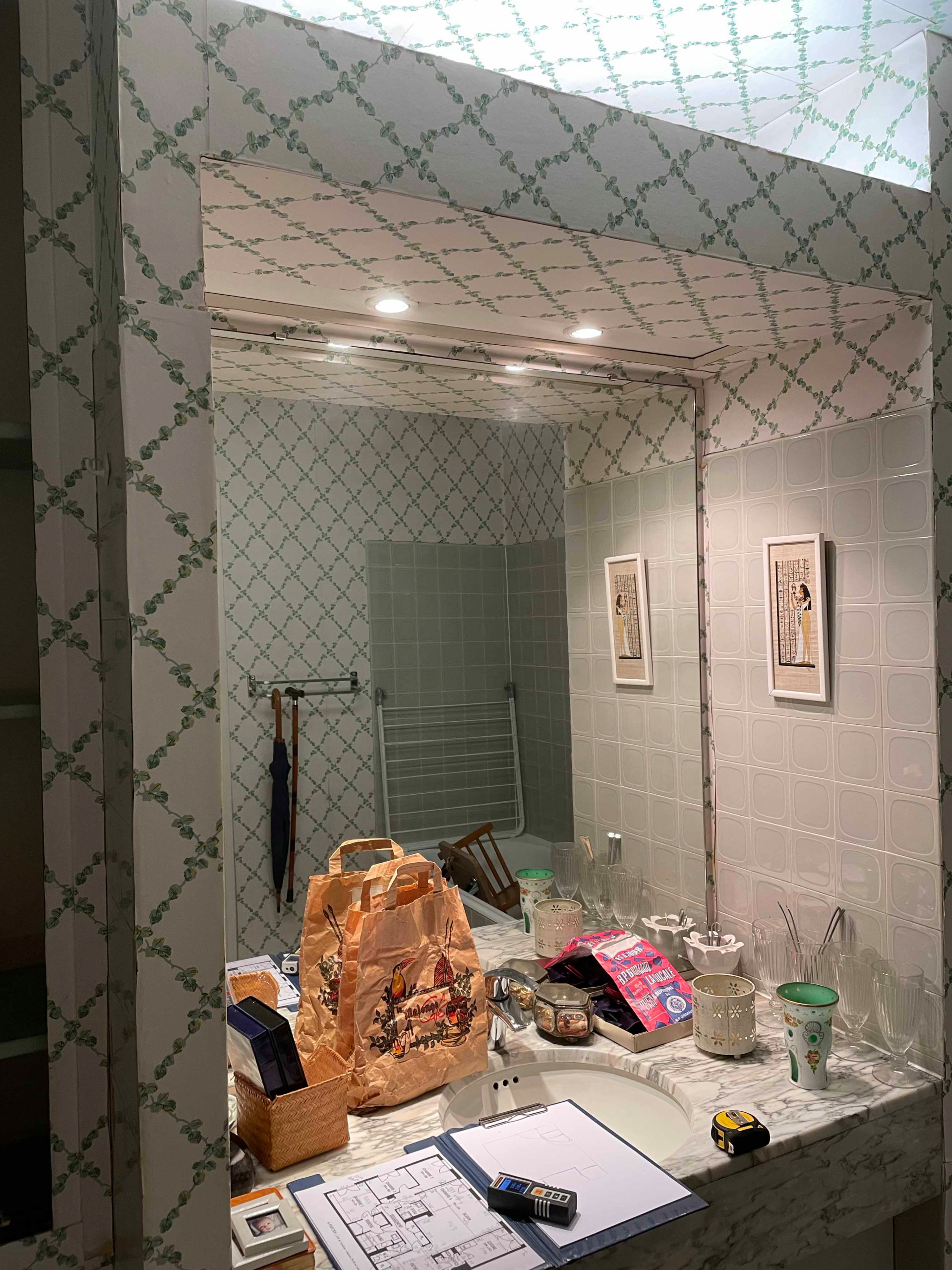 Salle de bain avant travaux