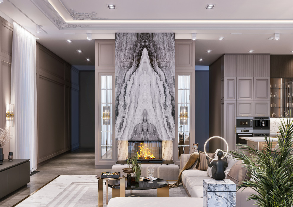 Загородный дом из камня