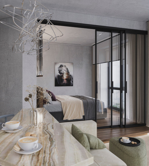 Назад в будущее. Квартира 70 кв.м. в ЖК Вэлтон Парк