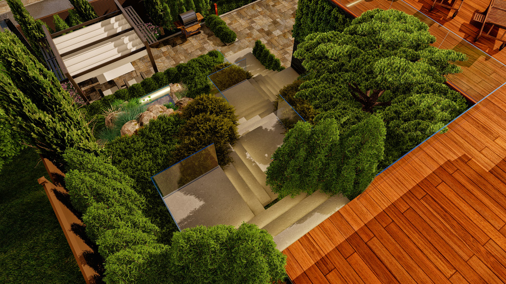 Сочи 6 соток Стиль Хай тек