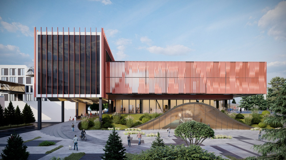 Концептуальный проект учебного корпуса Алтайского Государственного Университета