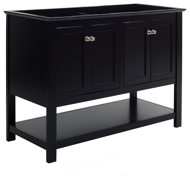 Fresca Manchester 48 Double Sink Cabinet Transitional Double Sink Cabinet