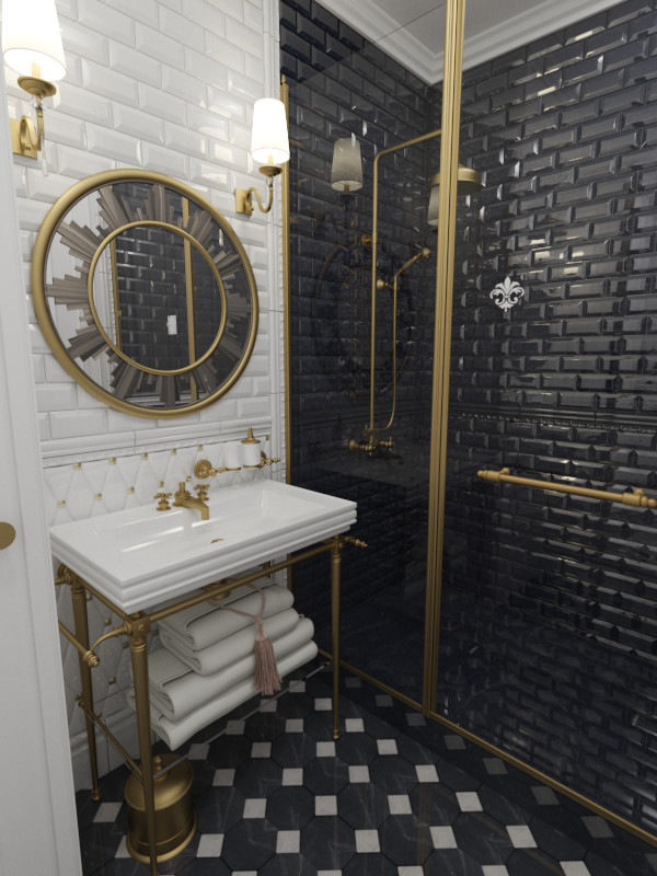 Двухкомнатная квартира в классическом стиле