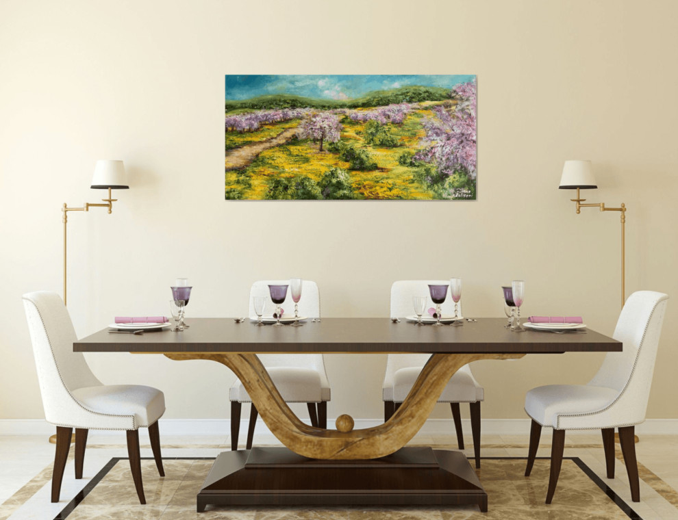 Работы художницы Дианы Маливани - Столовая - Дизайн интерьера (1)