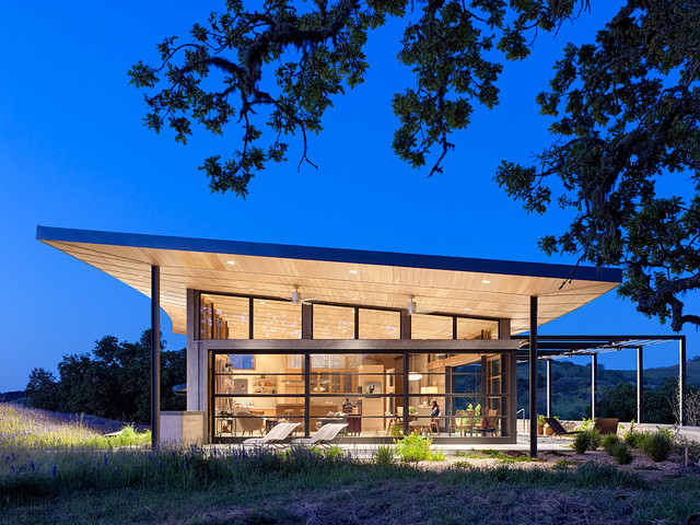 Caterpillar House contemporary-exterior