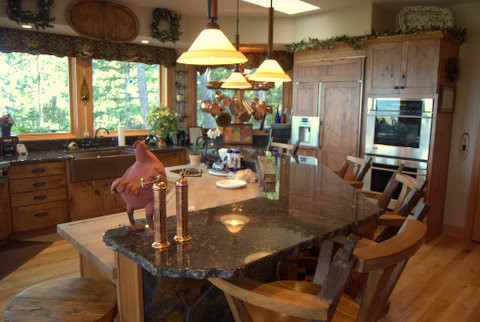 Kitchen - rustic kitchen idea