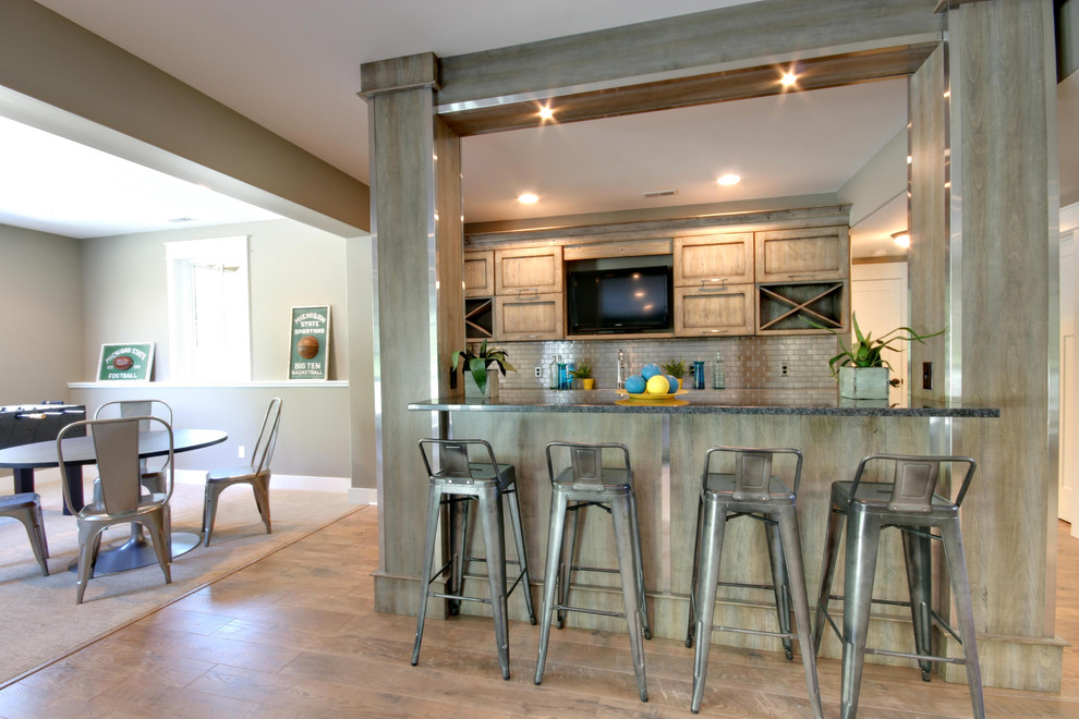 Inspiration for a transitional kitchen remodel in Grand Rapids
