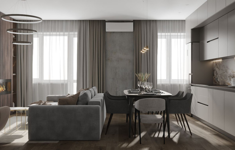 Кухня-гостиная на Малиновского