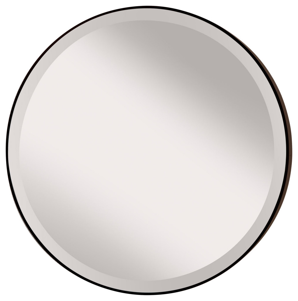 Generation Lighting, MR1127ORB, Round Mirror, Oil Rubbed Bronze