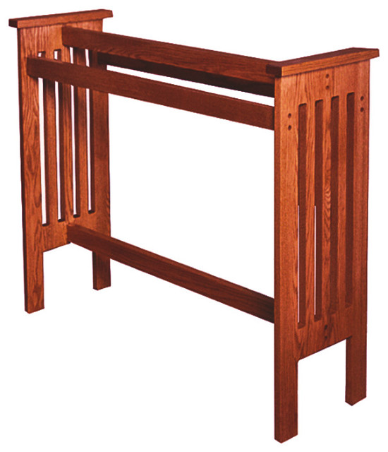 Amish Solid Cherry Hardwood Mission, Quilt Rack Wooden