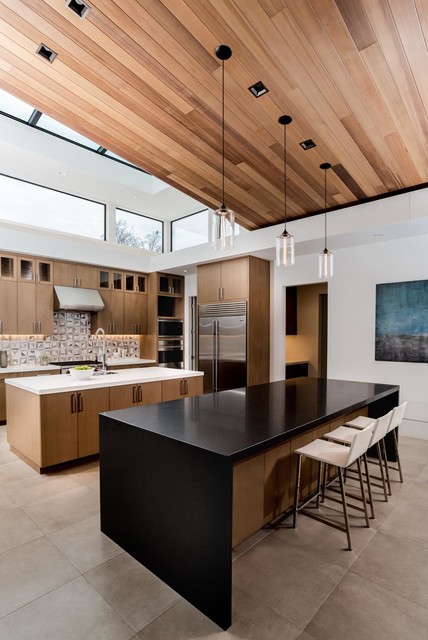 Menlo Oaks Modern contemporaneo-cocina