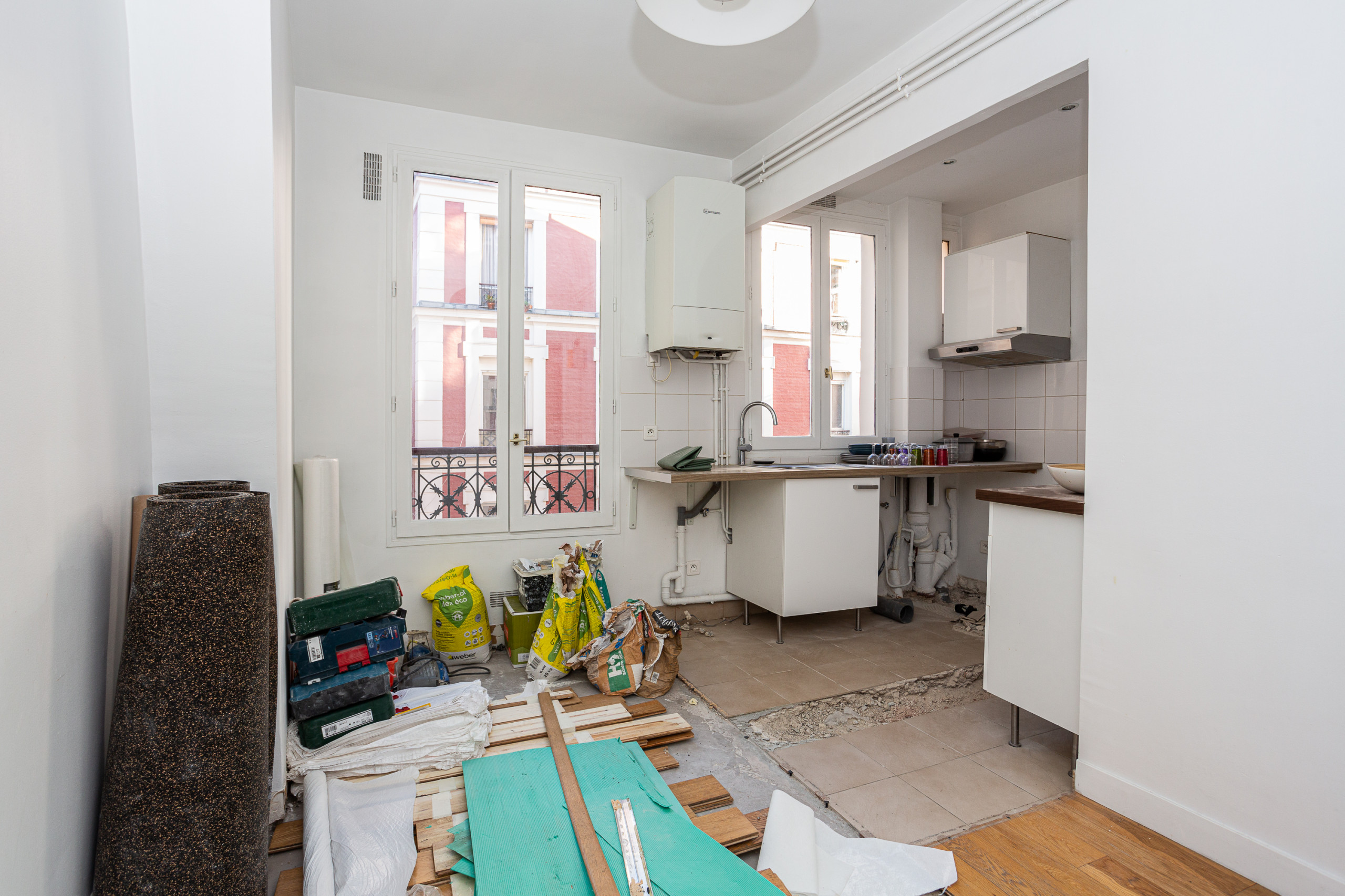 Une salle de bain raffinée dans moins de 4 m²
