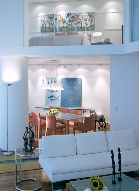Slick Path contemporary-dining-room