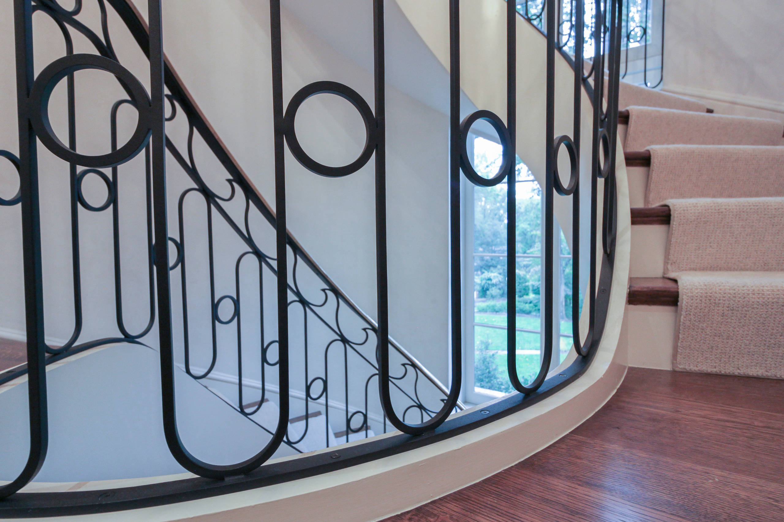 61_Sculptural/Elliptical Staircase in Washington, DC 20008