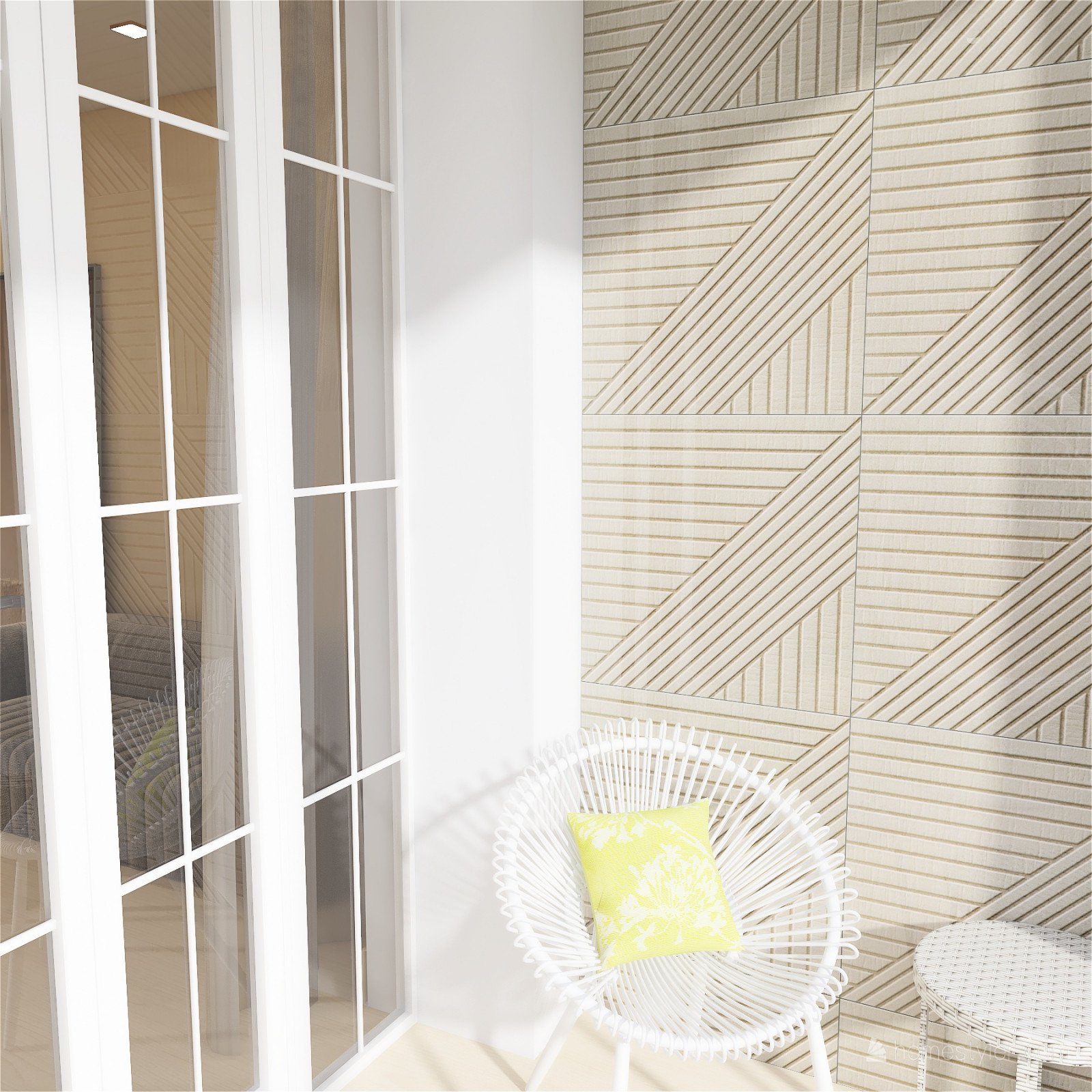 кухня-гостиная в стиле минимализм