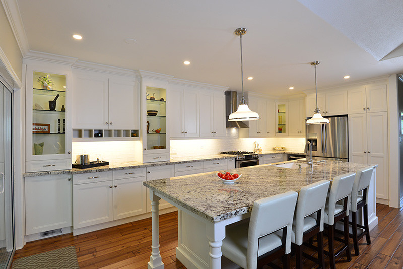 Kitchen - transitional kitchen idea in Toronto