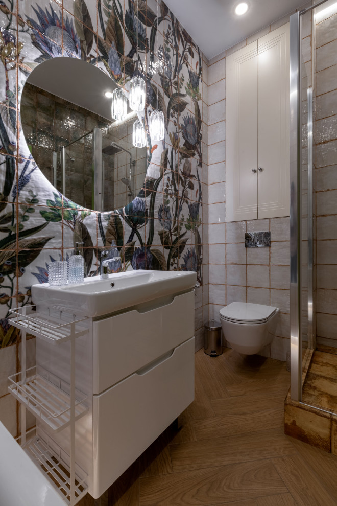 Винтаж в ярком интерьере 4-х комнатной квартиры