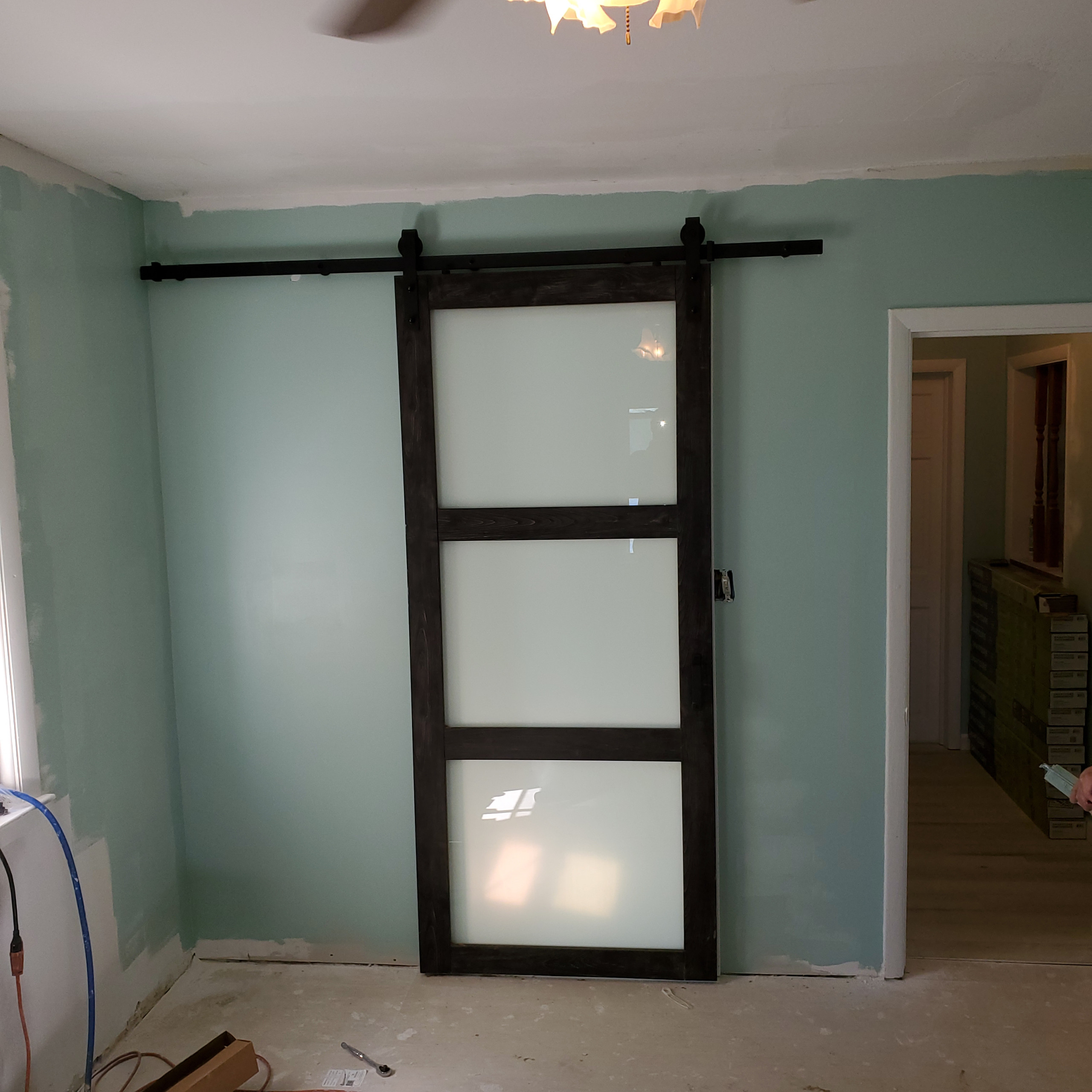 Bedroom to bathroom