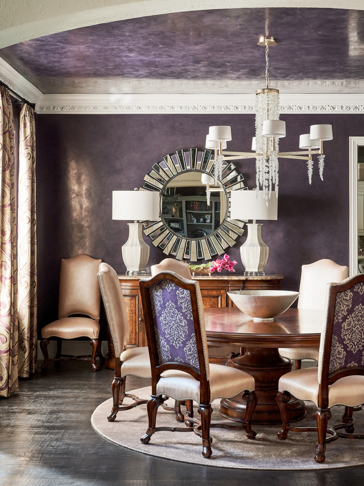 Dining room - transitional dining room idea
