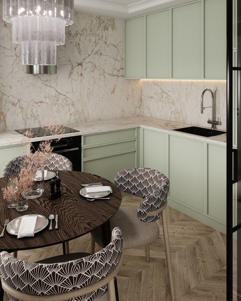 Дизайн проект Кухни-гостинной