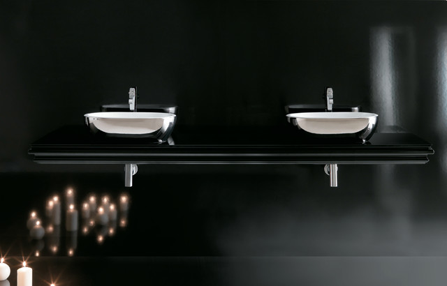 Ceramic Vessel Sinks modern-badezimmer