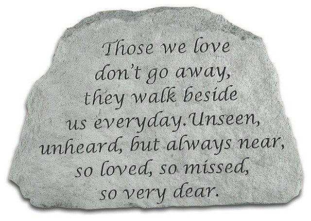 Inspirational Great Thought, "Those We Love"