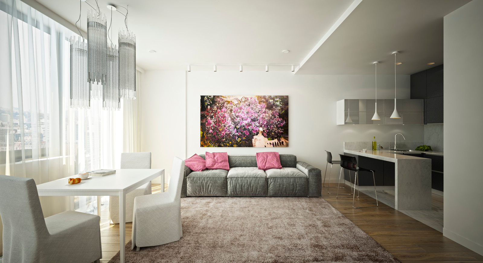 Проект квартиры 62м