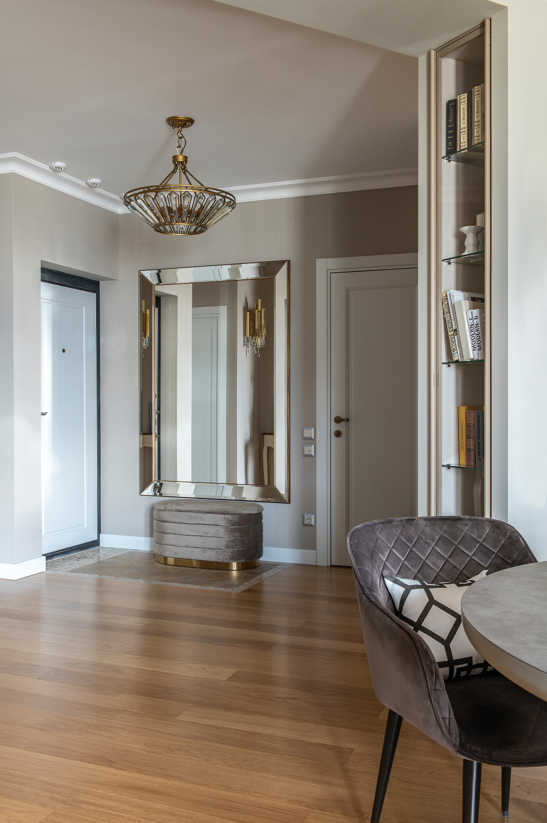 Квартира дизайнера по проекту Ольги Коровиной