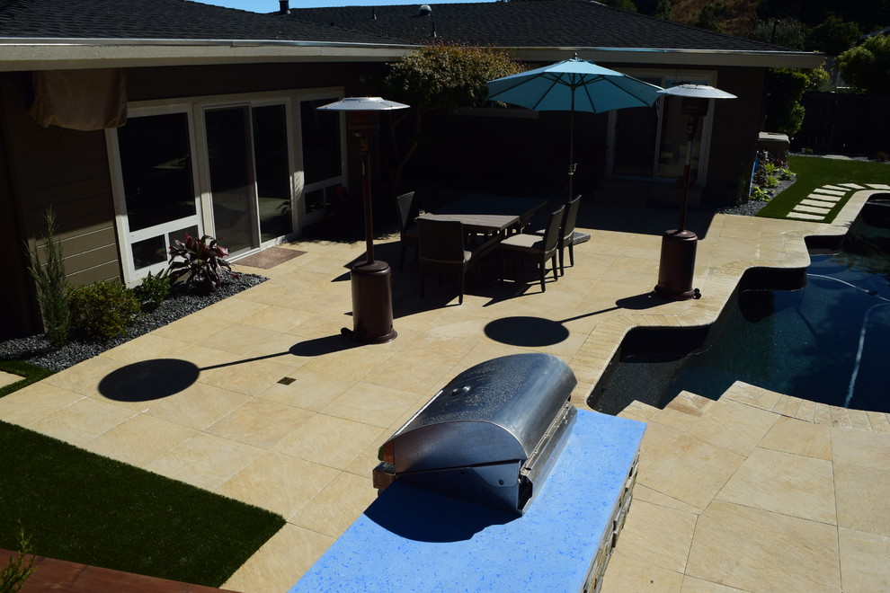 Pool Patio and Garden