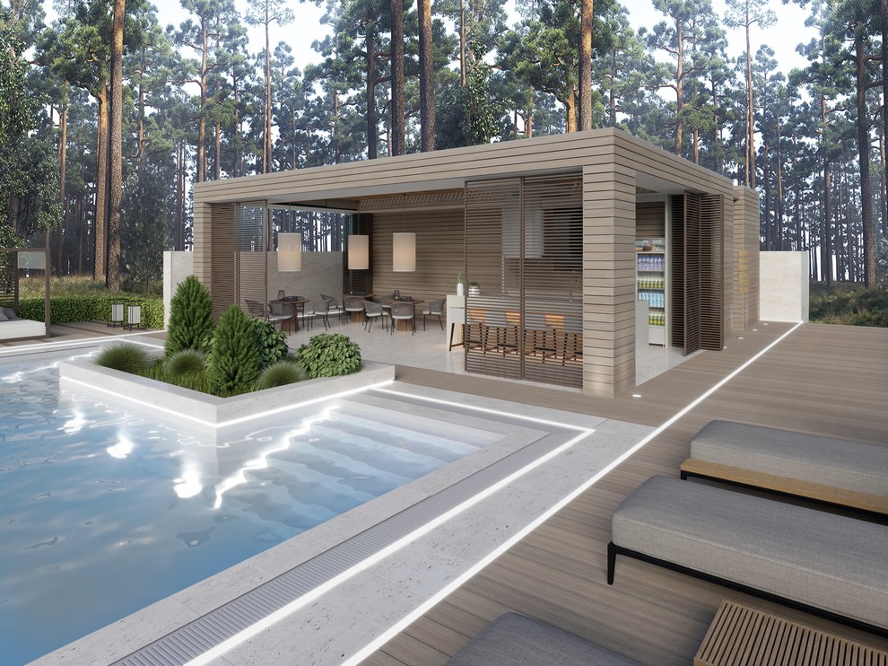 Проект частного бассейна