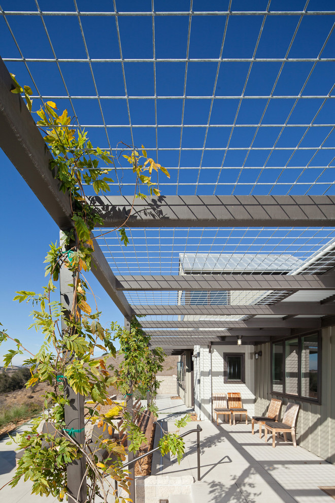 Design ideas for a country patio in San Luis Obispo.