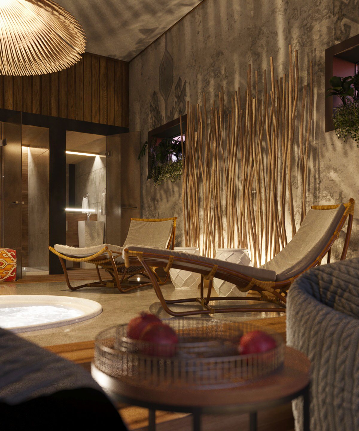 Дизайн проект Спа зона Дом 480 кв.м.