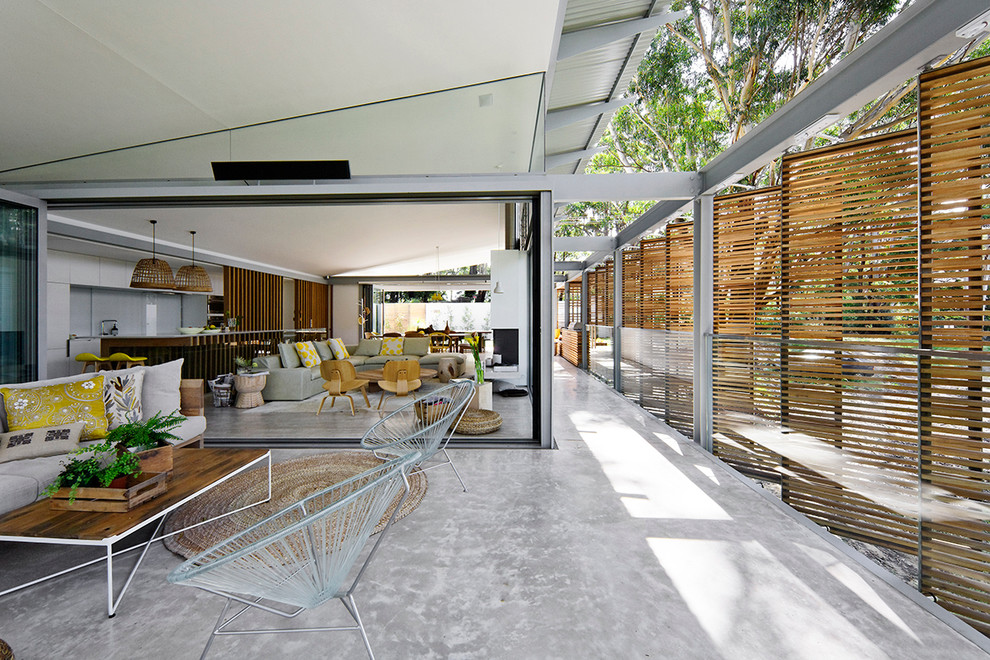 This is an example of a living room in Sydney.