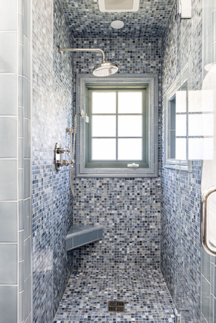 Blue Custom Bathroom