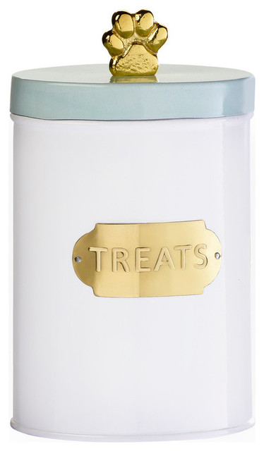 Amici Pet Bentley White Mint Gold Canisters MD Treats