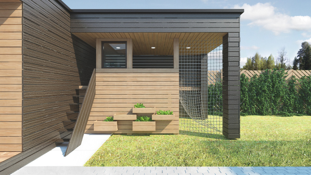 Придомовая территория в Подмосковье