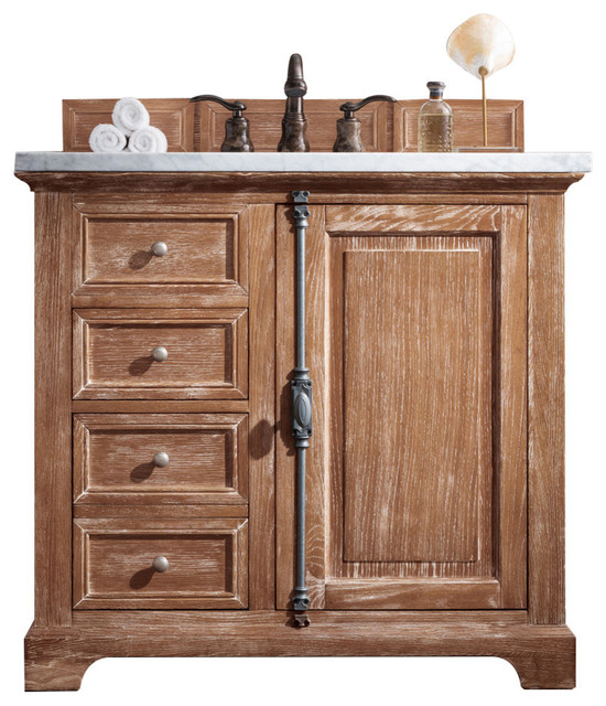 Providence 48" Single Vanity Driftwood, 60" Contemporary Bathroom Vanities And Sink
