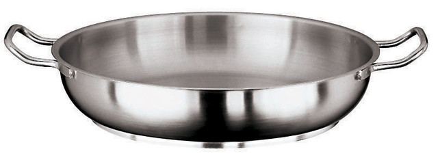 17.75 Inch Stainless Steel Paella Pan
