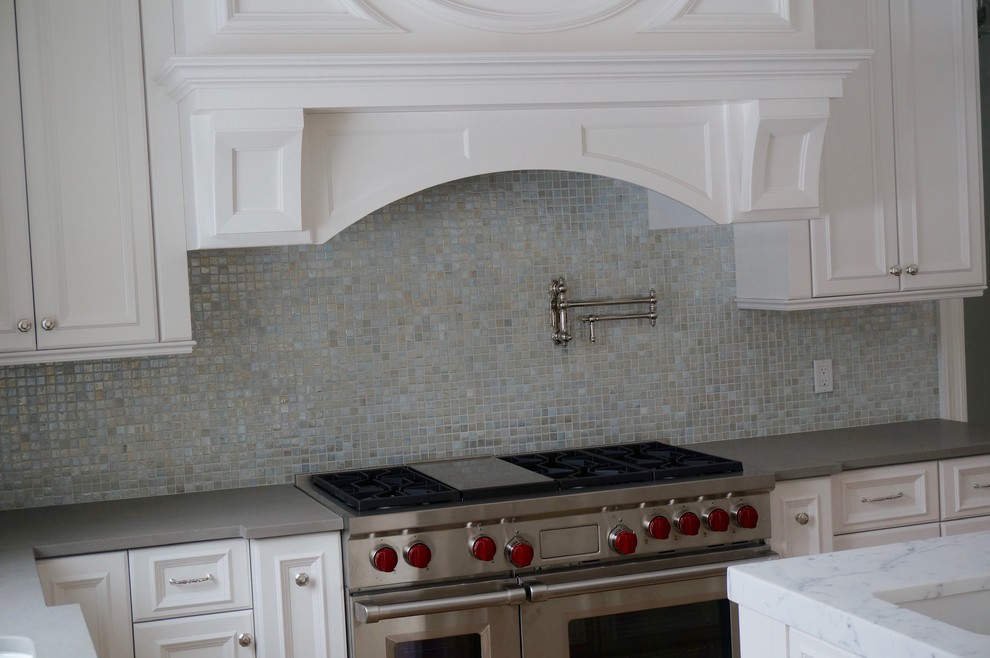 Kitchen - transitional kitchen idea in New York