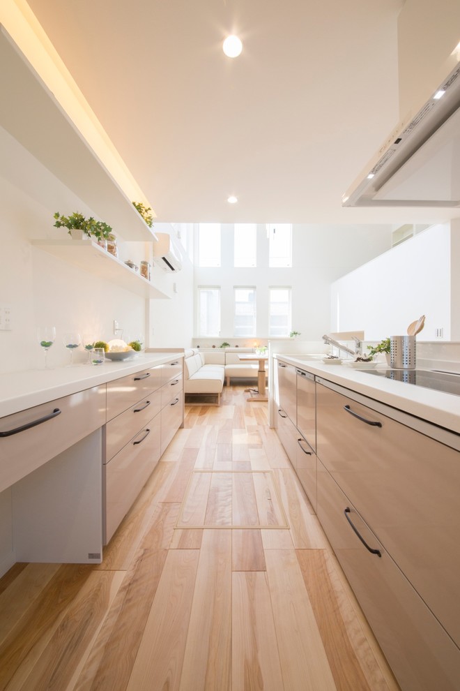 Design ideas for a modern kitchen in Other.