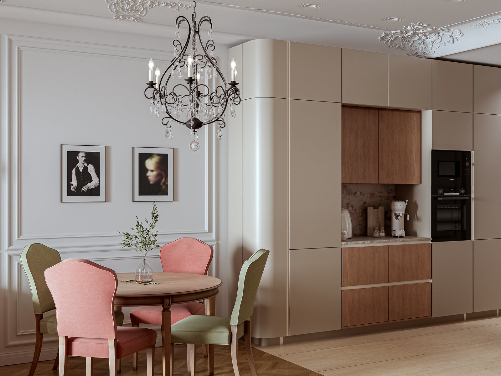 ФРАНЦУЗСКАЯ КЛАССИКА В АПАРТАМЕНТАХ У МОРЯ