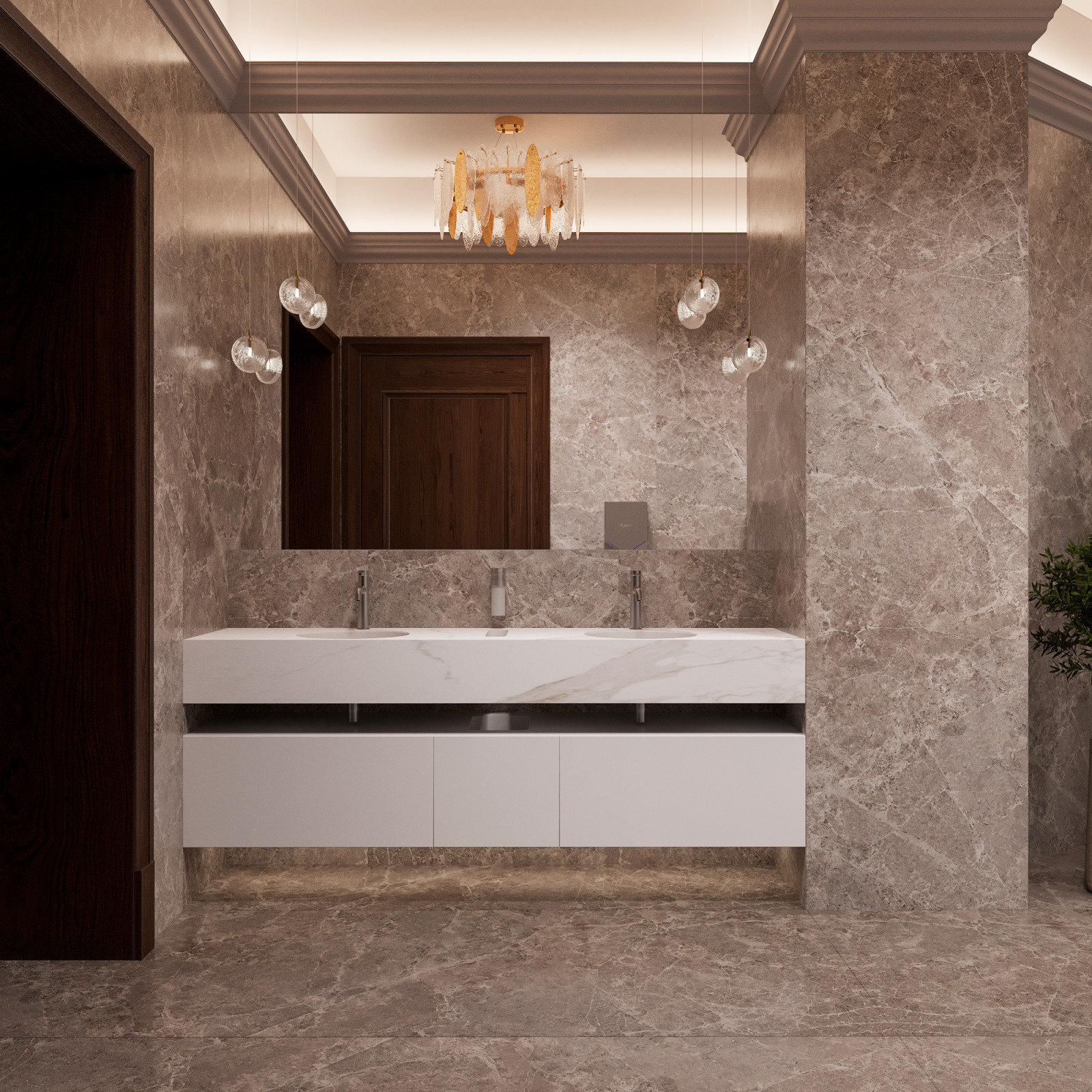 Санузел для МГУ,30 м2