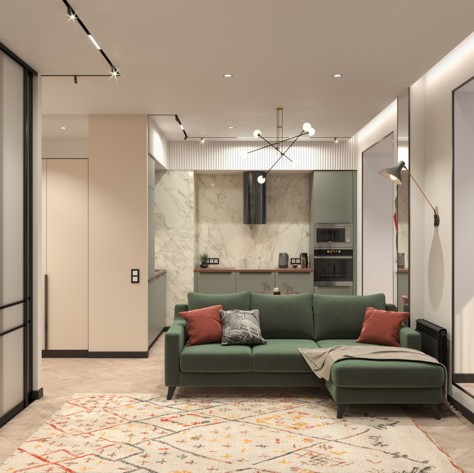 Кухня-гостиная