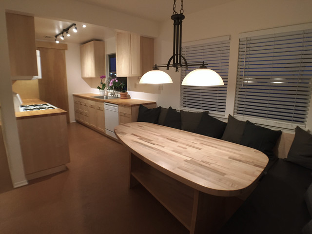 Modern Condo Open Plan Remodel contemporary-matplats