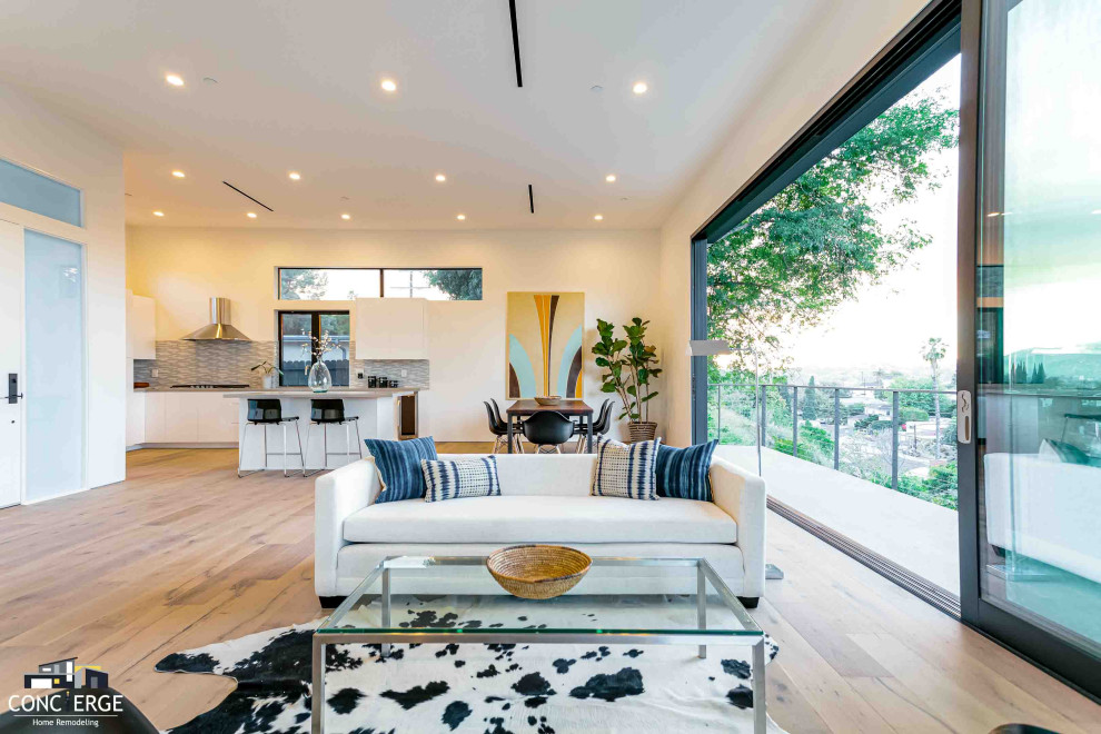 Complete Home Remodel Studio City, CA Modern Living Room Los