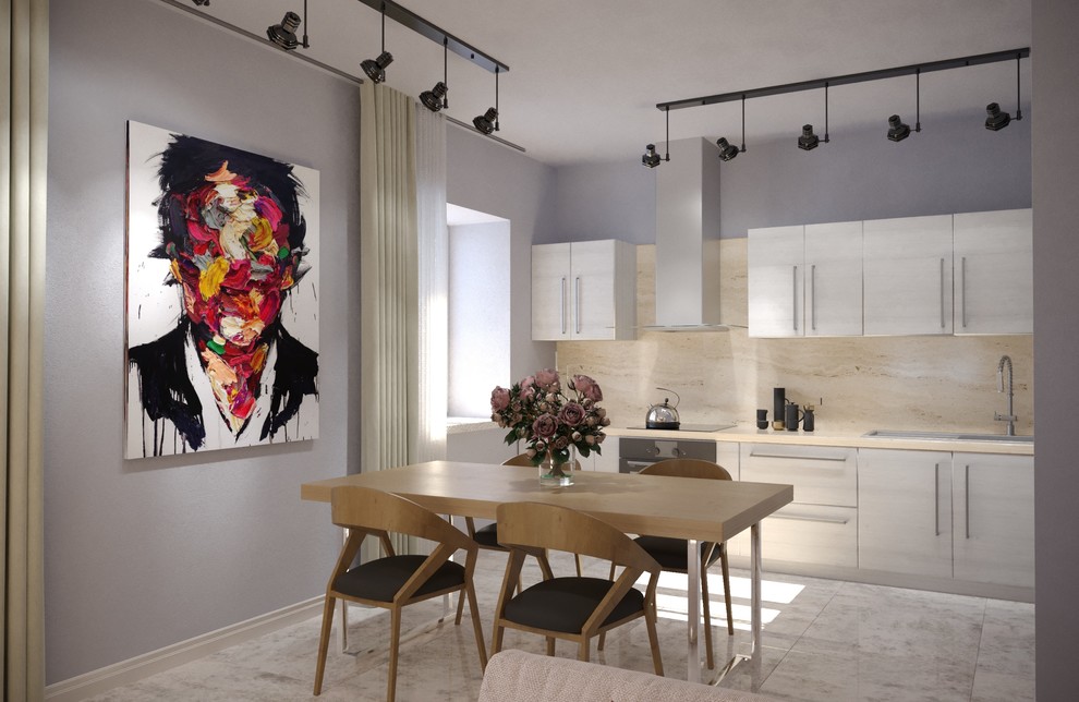 Квартира в Санкт-Петербурге 115 м² - Гостиная