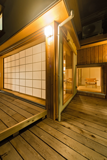 ウッドデッキ japones-terraza-y-balcon