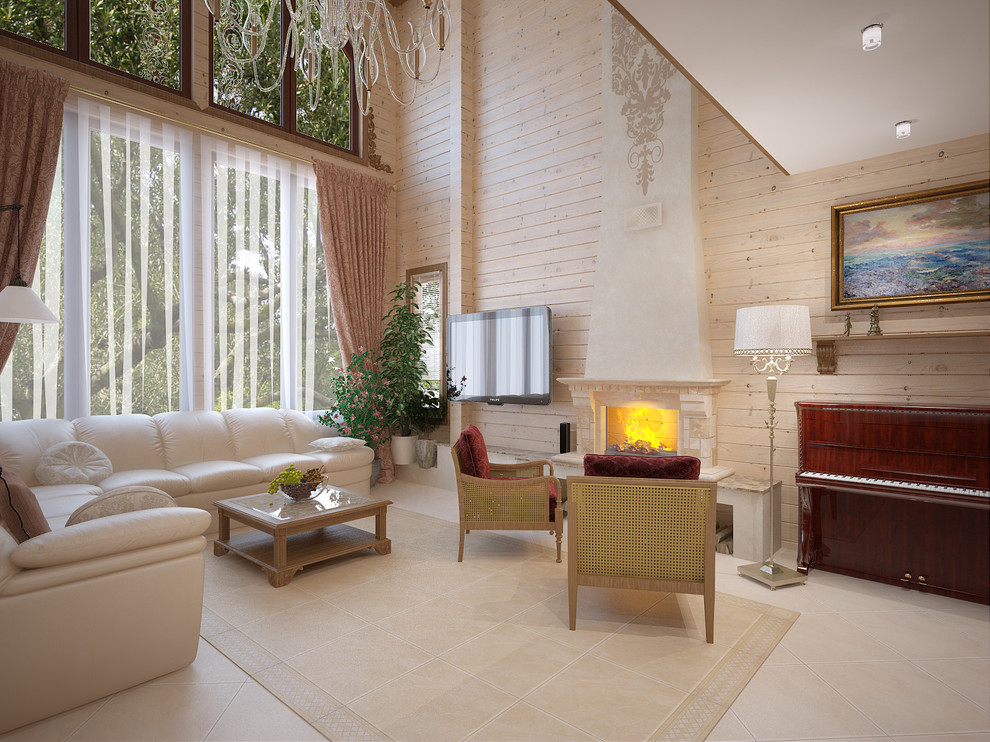 Дом деревянный из клеенного бруса