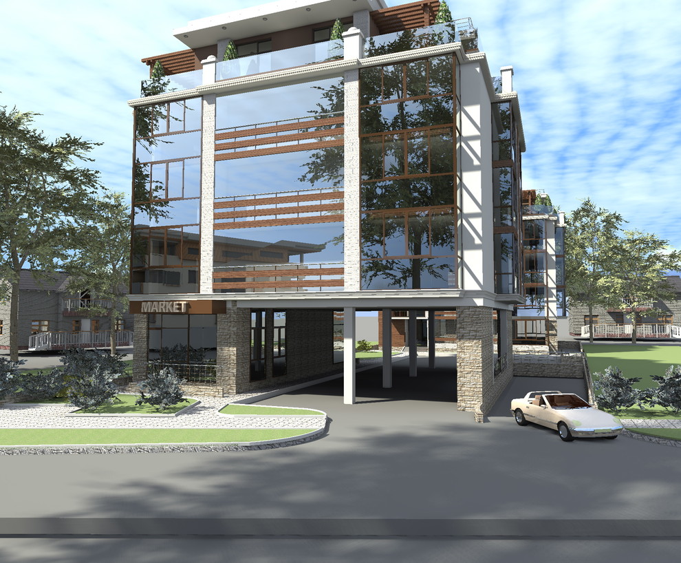 Жилые многоквартирные дома