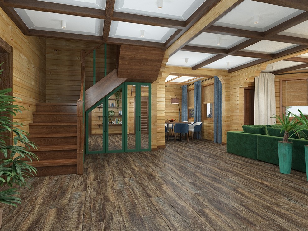 Проект загородного дома на острове Сахалин